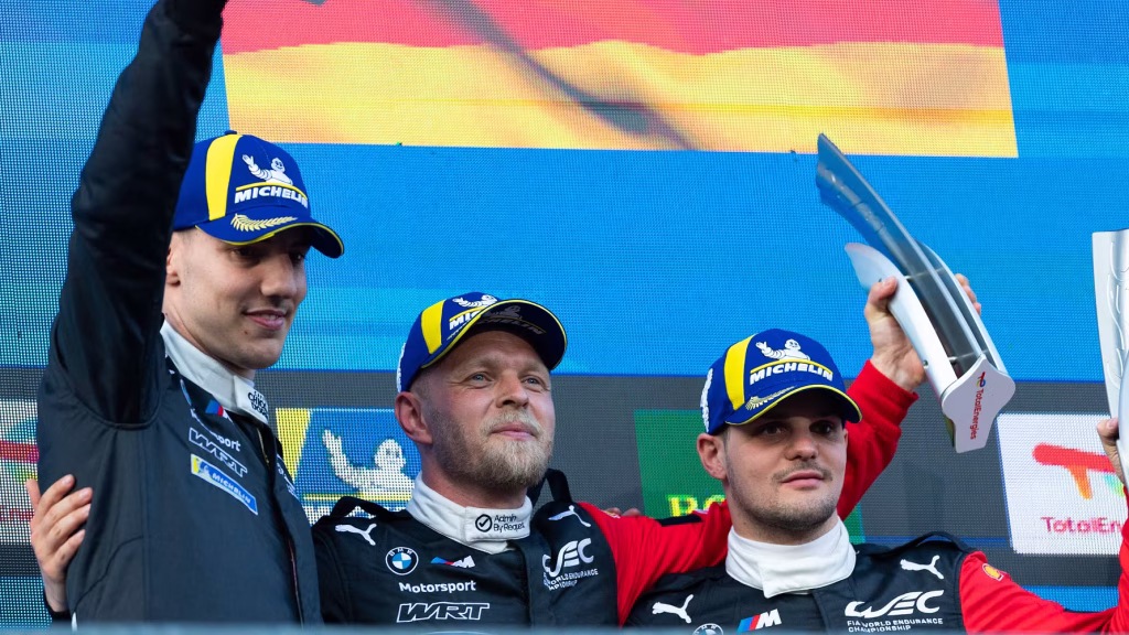 Kevin Magnussen sikrede første VM-podie på Spa-Francorchamps