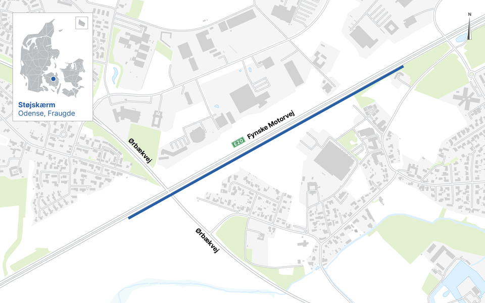 Bilister ved Odense får ændrede forhold: Nyt motorvejsprojekt starter 17. august