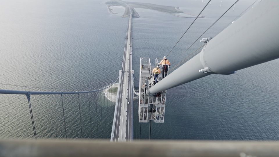 Storebæltsbroen lukker kortvarigt to gange: Ny platform skal testes