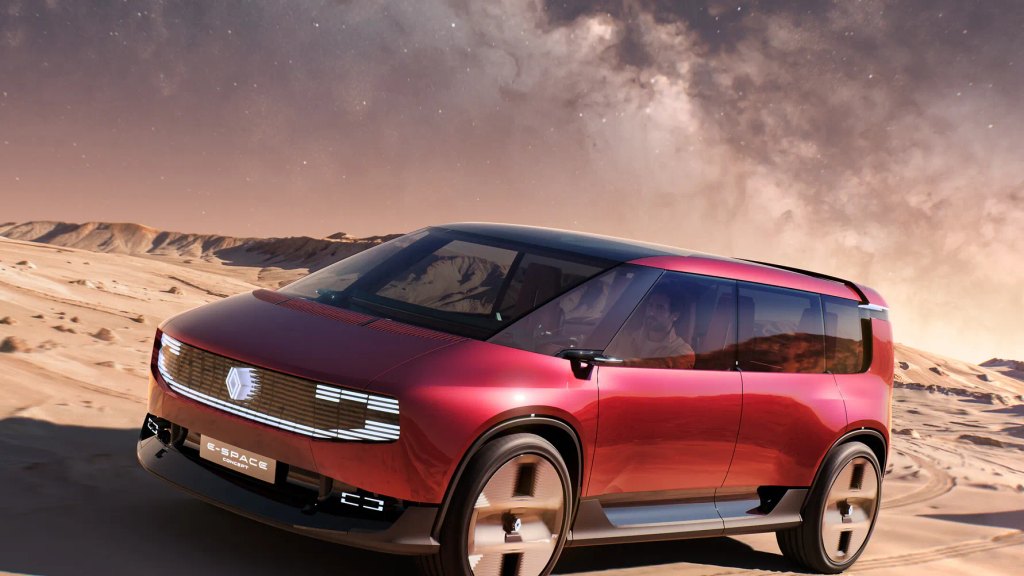 Renault viser ny familiekonceptbil – og varsler LFP-batterier til R4 og R5